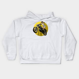 Speed Girl Jump Kids Hoodie